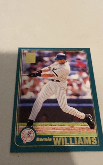 1988 Score #600 Bernie Williams — front
