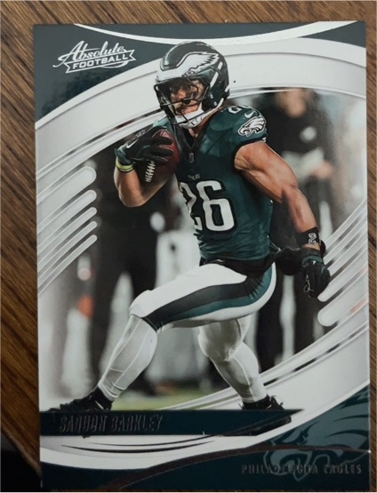 2025 Panini Absolute Football Saquon Barkley — front