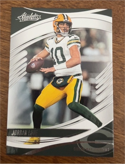 2025 Panini Absolute Football #75 Jordan Love — front