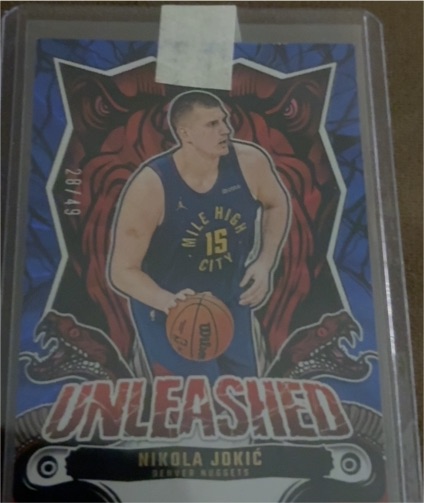 2024-25 Panini Donruss #1 Nikola Jokic Unleashed — front