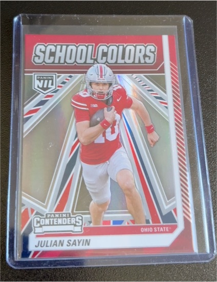 2025 Panini Contenders #2 Julian Sayin — front