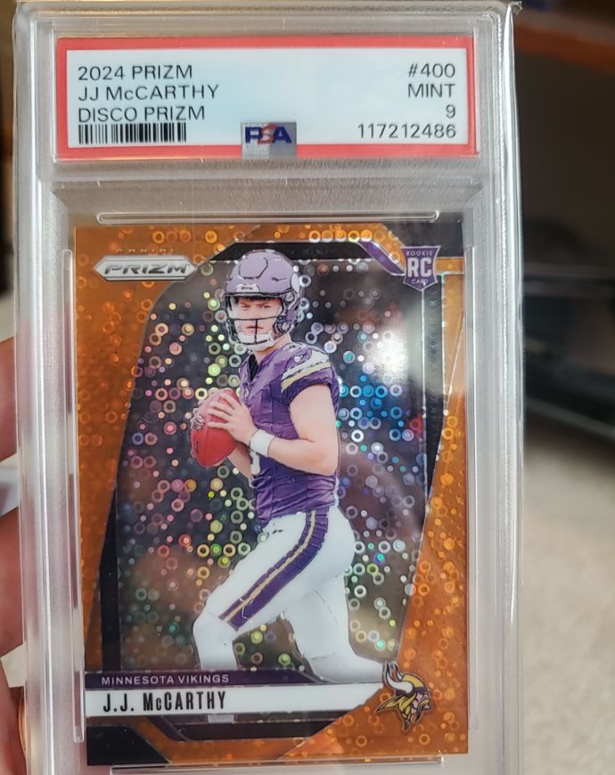 2024 Panini Prizm #400 J.J. McCarthy — front