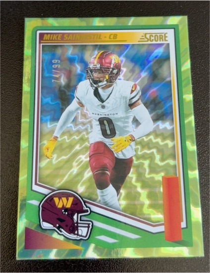 2025 Panini Score #294 Mike Sainristil — front