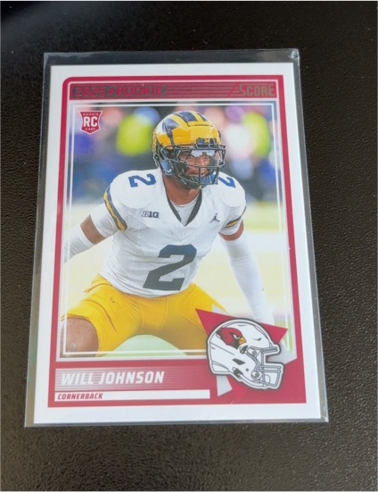 2025 Panini Score #11 Will Johnson — front