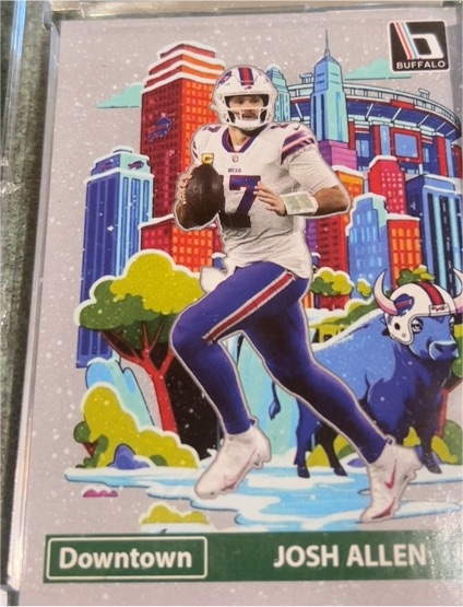 2023 Panini Downtown Josh Allen — front