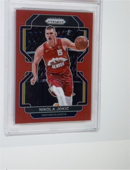 2021-22 Panini Prizm #32 Nikola Jokic — front