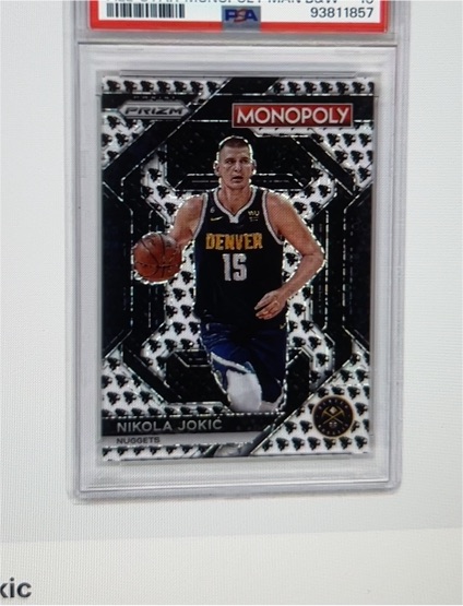 2023-24 Panini Prizm Monopoly #PS1 Nikola Jokic — front