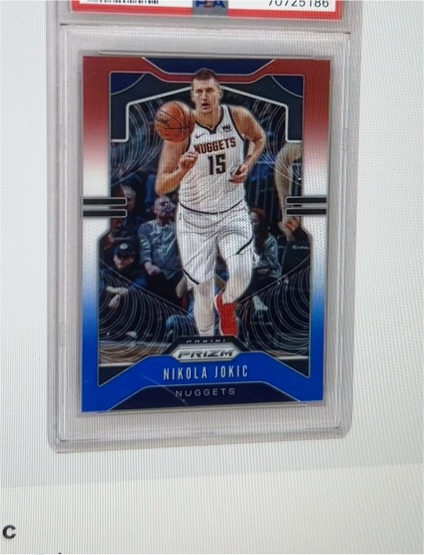 2019-20 Panini Prizm #84 Nikola Jokic — front