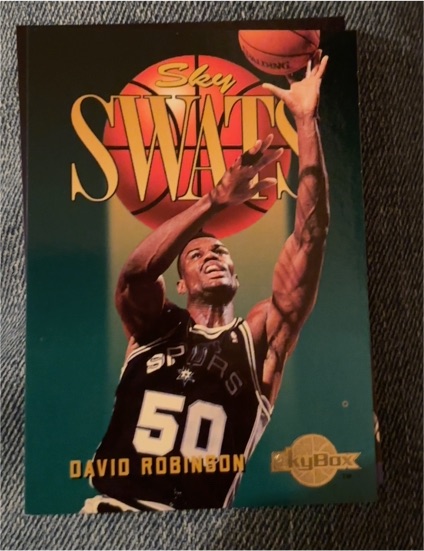 1994-95 SkyBox #335 David Robinson — front