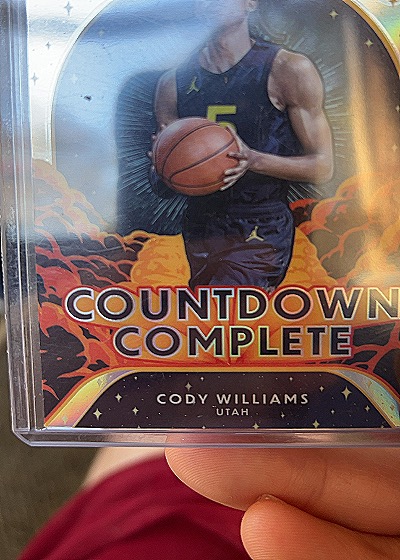 2024-25 Topps Chrome #CC-18 Cody Williams — front