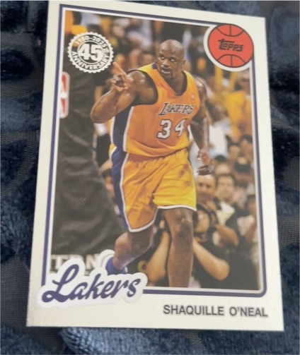 2025-26 Topps #80BK-4 Shaquille O'Neal — front
