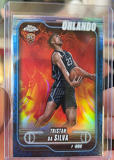 2024-25 Topps Chrome #124 Tristan Da Silva — front