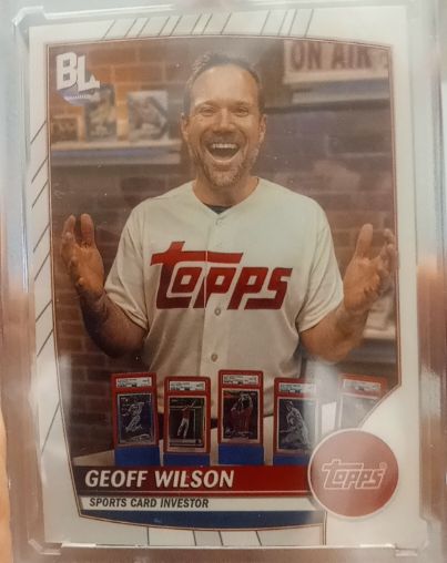 2023 Topps Big League #HI-GW Geoff Wilson — front