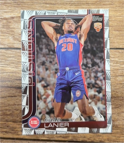 2025-26 Topps Basketball #238 Chaz Lanier — front
