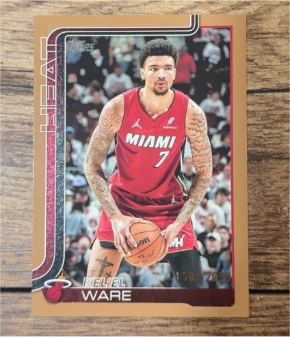 2025-26 Topps #74 Kel'el Ware — front