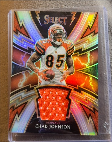 2020 Panini Select #? Chad Johnson — front