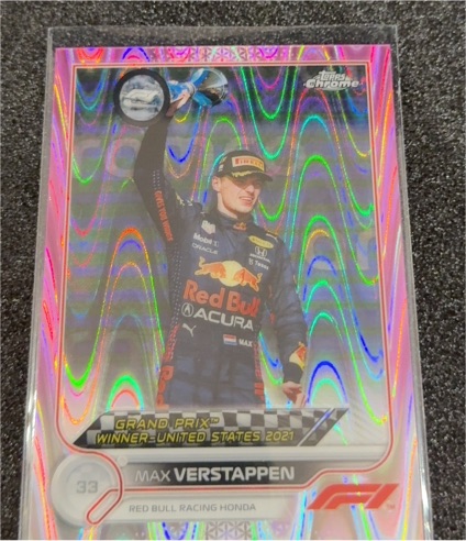 2022 Topps Chrome Formula 1 #167 Max Verstappen — front