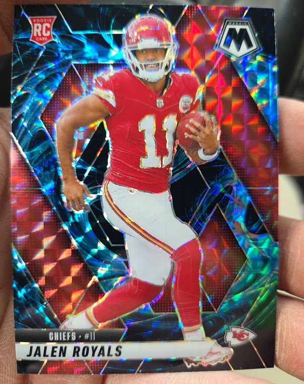 2024 Panini Mosaic #11 Jalen Royals — front