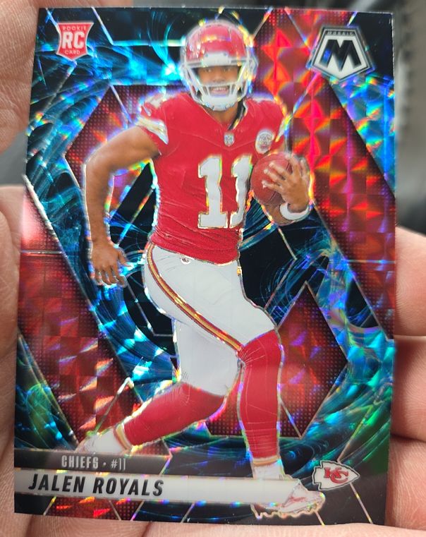 2024 Panini Mosaic #11 Jalen Royals — front