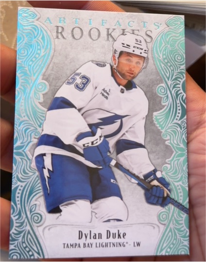 2025-26 Upper Deck Artifacts #189 Dylan Duke Rookie — front