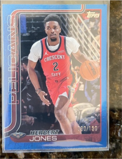 2025 Topps #189 Herbert Jones — front