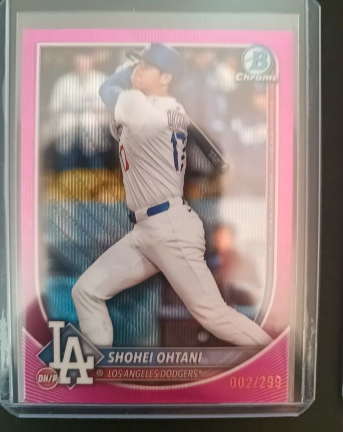 2025 Bowman Chrome #17 Shohei Ohtani — front