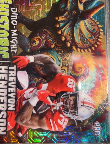 2024 Wild Card Dino-Might Pre Historic PRC Treveyon Henderson — front