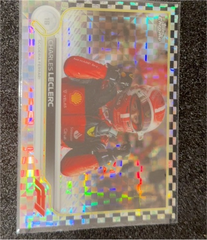 2022 Topps Chrome Formula 1 #27 Charles Leclerc — front