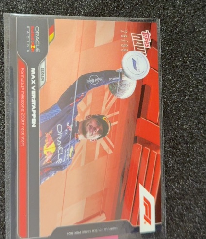 2024 Topps Now Formula 1 #48 Max Verstappen — front
