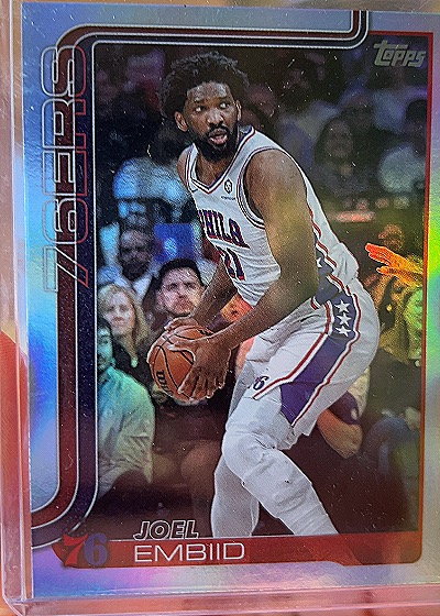 2025-26 Topps #22 Joel Embiid — front