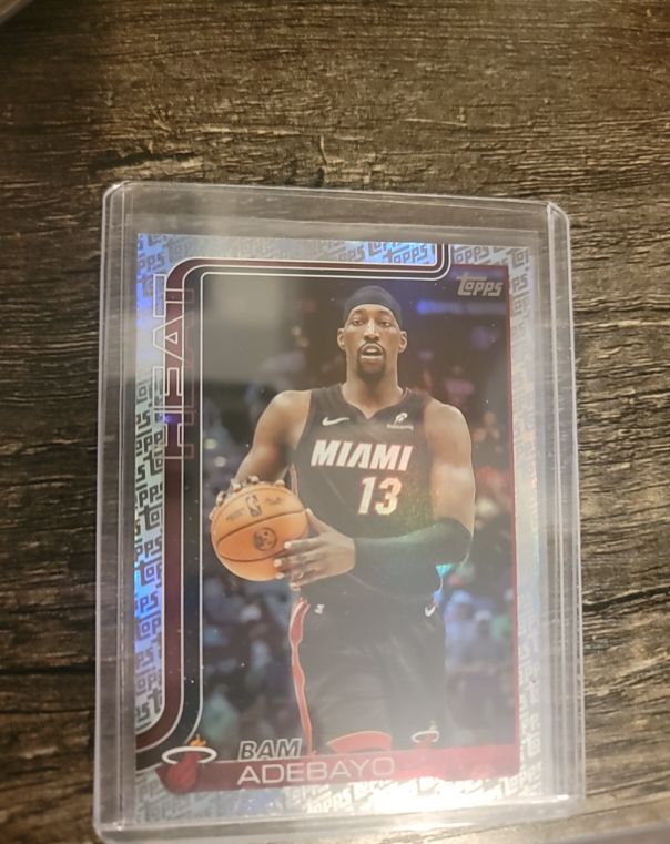 2025-26 Topps #75 Bam Adebayo Miami Heat — front