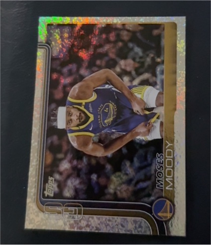 2025-26 Topps #140 Moses Moody — front