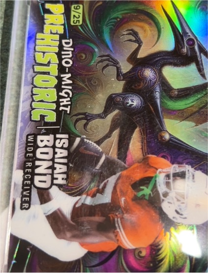 2024 Wild Card Dino-Might Pre Historic #9 Isaiah Bond — front