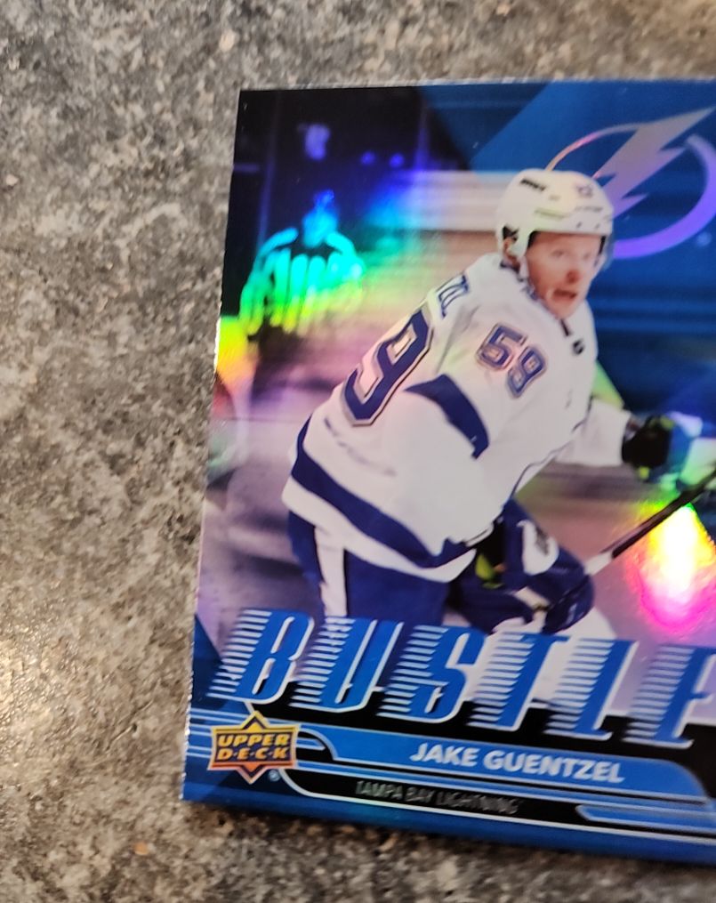 2025-26 Upper Deck Series 1 Bustle #B-10 Jake Guentzel — front