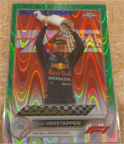 2022 Topps Chrome Formula 1 #157 Max Verstappen — front