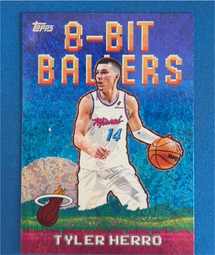 2025-26 Topps Basketball #8B-2 Tyler Herro 8-Bit Ballers — front