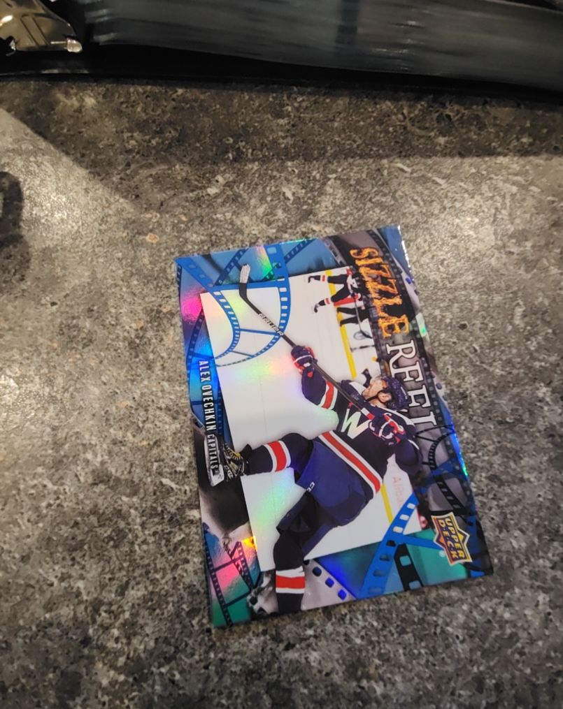 2025-26 Upper Deck Series 1 #SR-7 Alex Ovechkin Sizzle Reel — front
