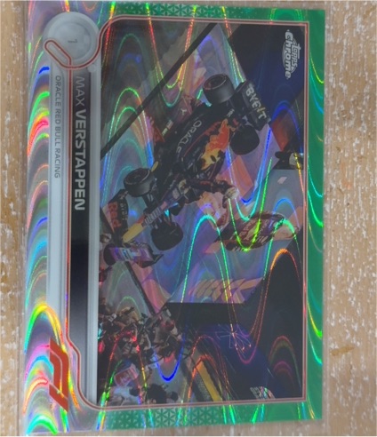 2022 Topps Chrome Formula 1 #3 Max Verstappen — front