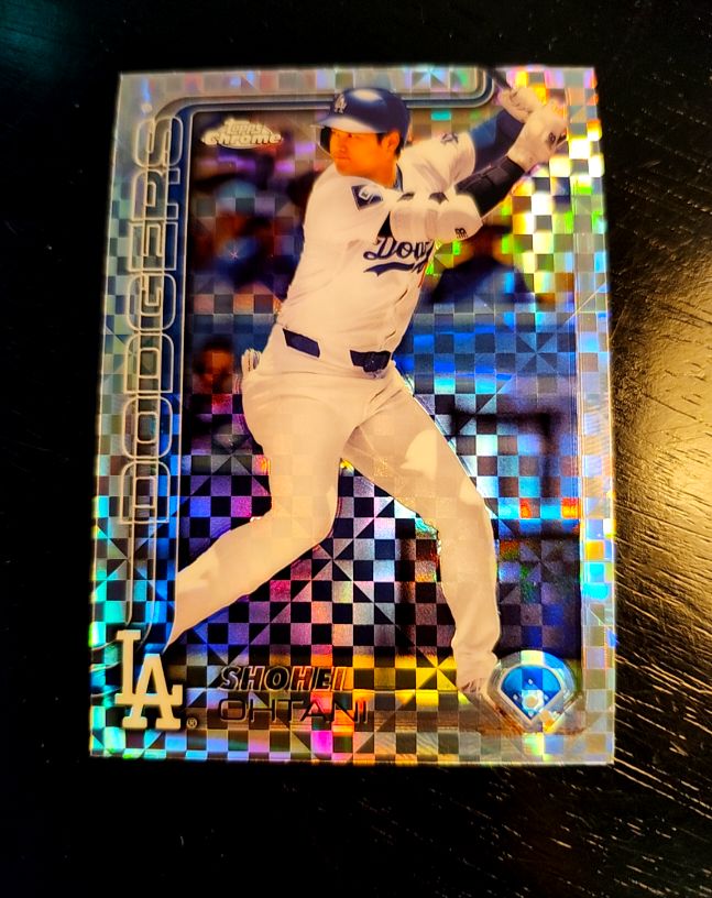 2025 Topps Chrome #1 Shohei Ohtani — front
