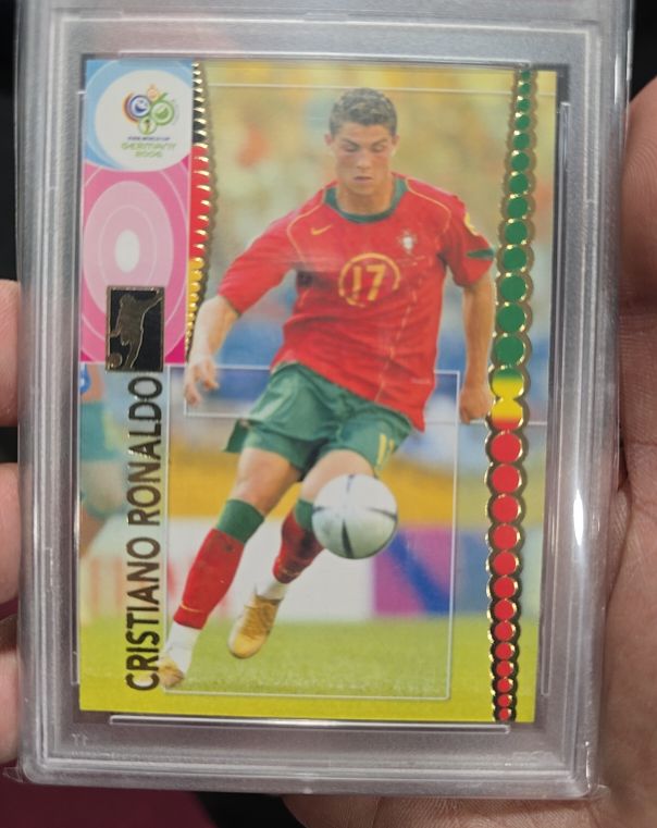 2006 Panini World Cup Germany #169 Cristiano Ronaldo — front