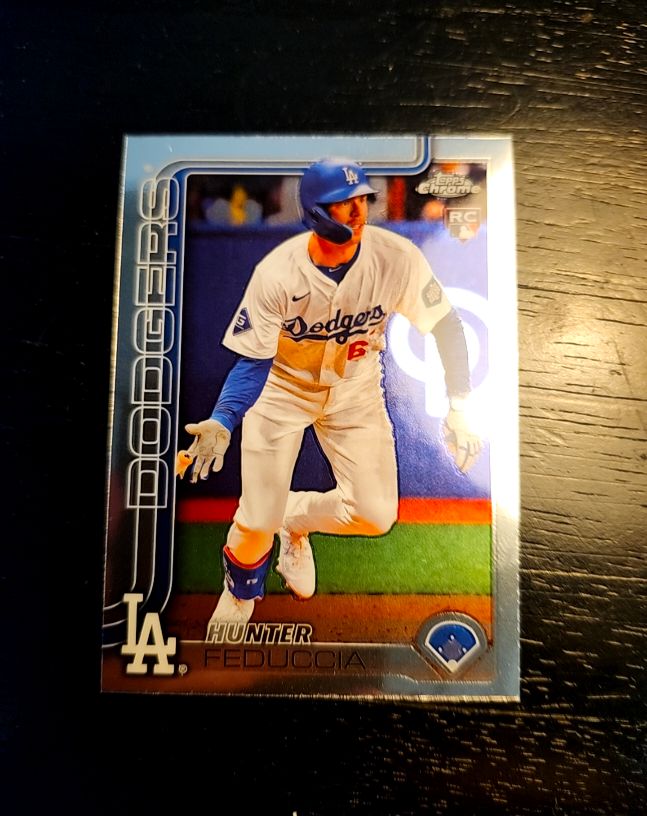 2025 Topps Chrome #288 Hunter Feduccia — front
