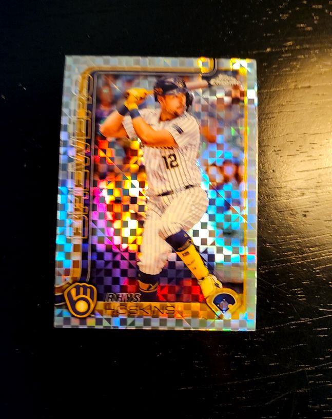 2025 Topps Chrome #98 Rhys Hoskins — front