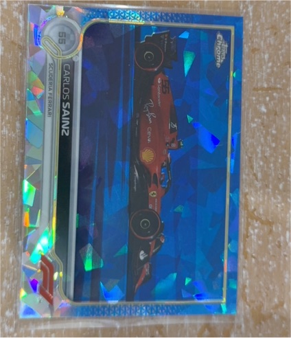 2022 Topps Chrome Formula 1 #118 Carlos Sainz — front