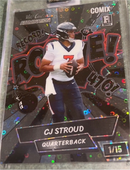 2023 Wild Card Alumination Comix #ACWR1-CS1 CJ Stroud — front