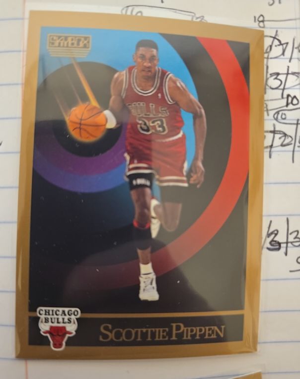 1990-91 Skybox #46 Scottie Pippen — front