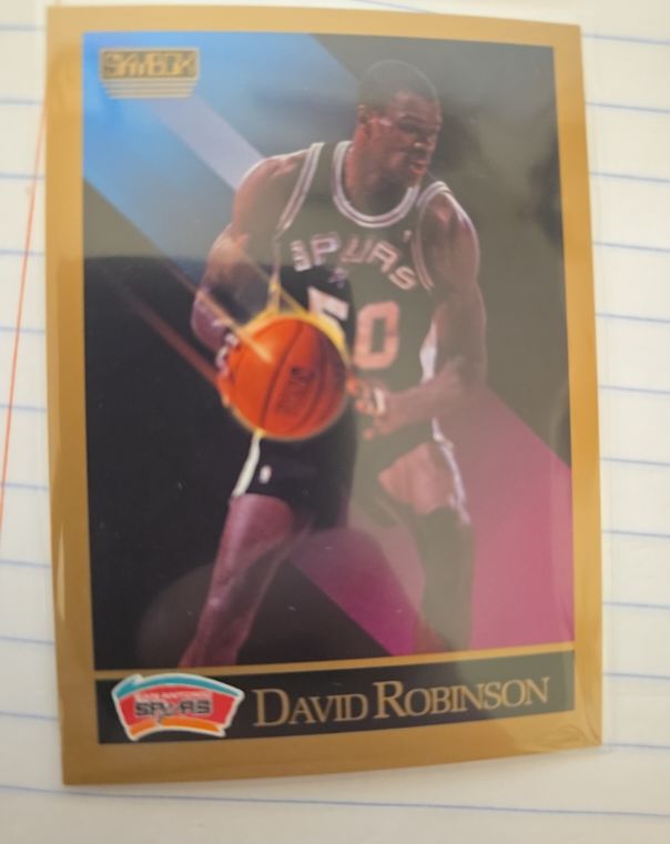 1990-91 SkyBox #260 David Robinson — front