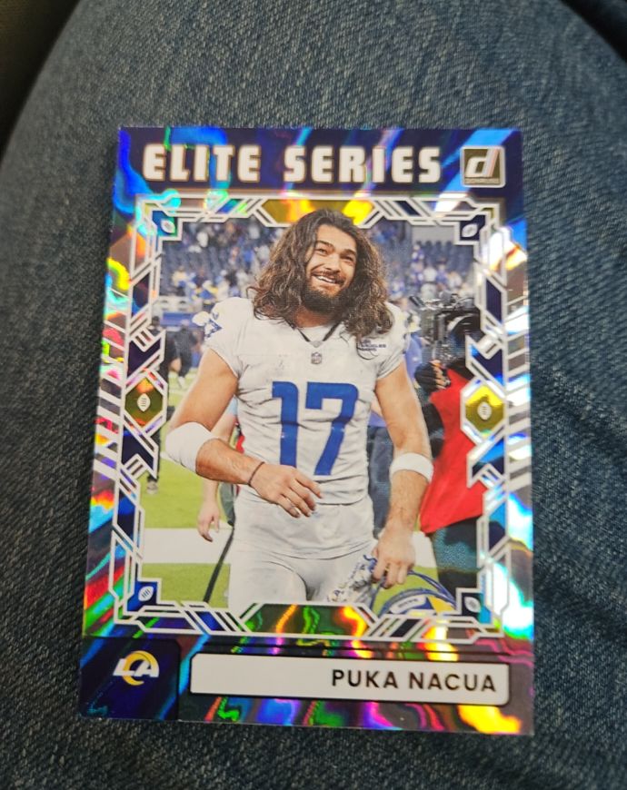 2025 Panini Donruss The Elite Series #TES-PNA Puka Nacua — front