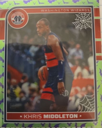 2024-25 Panini Hoops Haunted Hoops #84 Khris Middleton — front