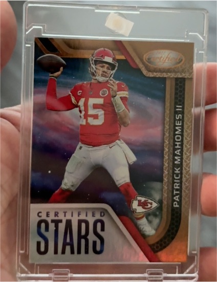 2022 Panini Certified #CS-2 Patrick Mahomes II Certified Stars — front