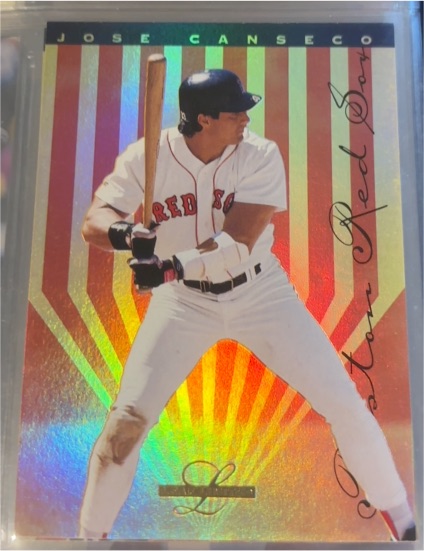 1995 Leaf Limited Gold #9 Jose Canseco — front